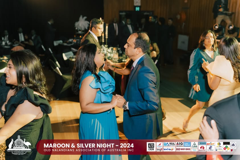 Nalanda Dinner Dance Maroon and Silver Night 2024 Photo