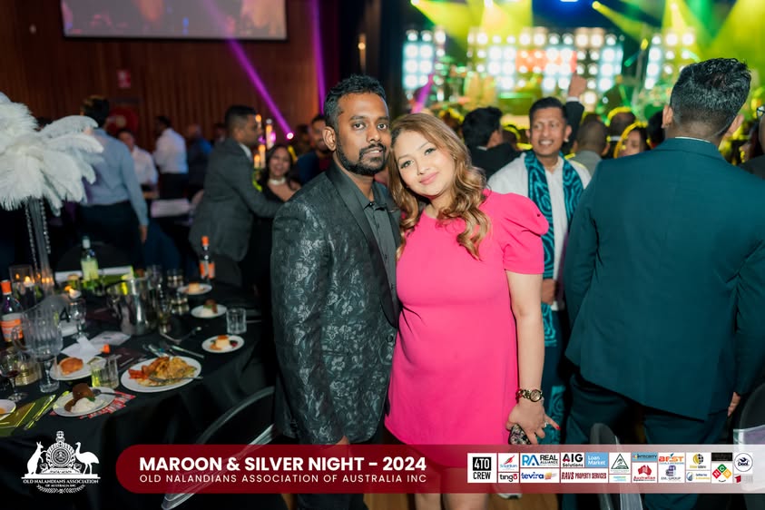 Nalanda Dinner Dance Maroon and Silver Night 2024 Photo