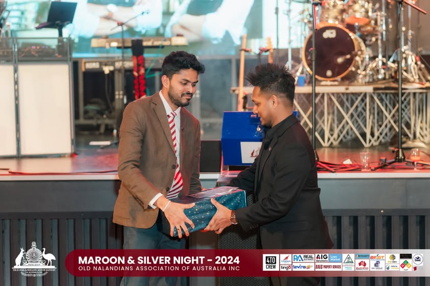 Nalanda Dinner Dance Maroon and Silver Night 2024 Photo