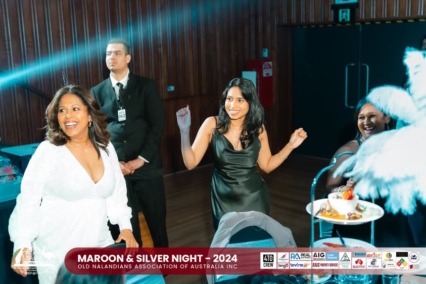 Nalanda Dinner Dance Maroon and Silver Night 2024 Photo