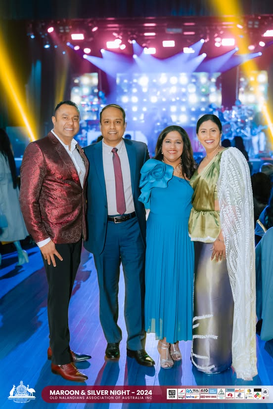 Nalanda Dinner Dance Maroon and Silver Night 2024 Photo