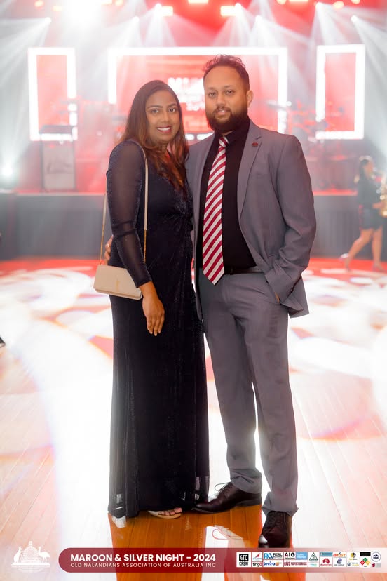 Nalanda Dinner Dance Maroon and Silver Night 2024 Photo
