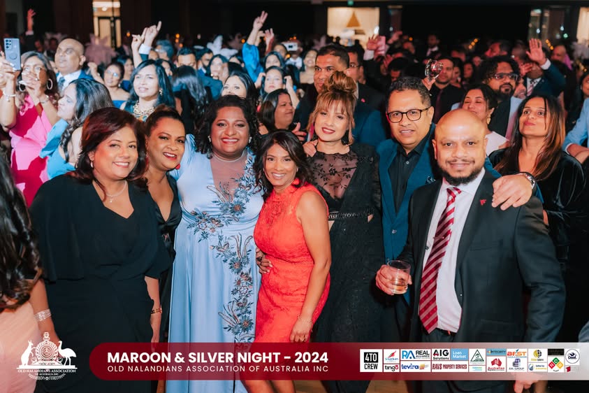 Nalanda Dinner Dance Maroon and Silver Night 2024 Photo