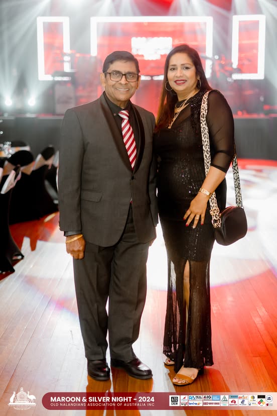 Nalanda Dinner Dance Maroon and Silver Night 2024 Photo