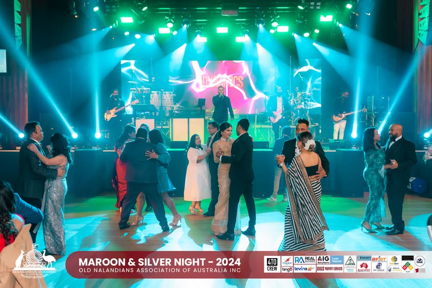 Nalanda Dinner Dance Maroon and Silver Night 2024 Photo