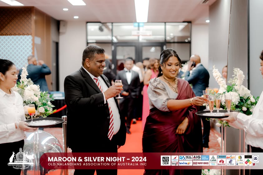 Nalanda Dinner Dance Maroon and Silver Night 2024 Photo