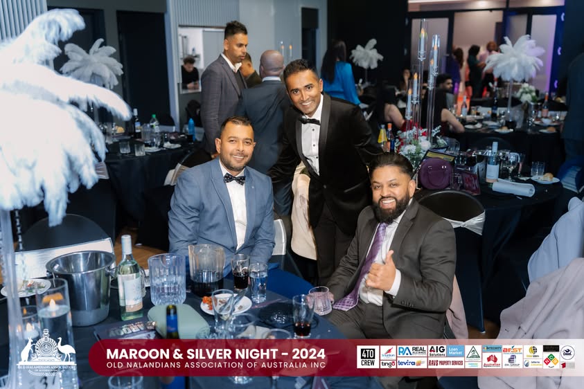 Nalanda Dinner Dance Maroon and Silver Night 2024 Photo