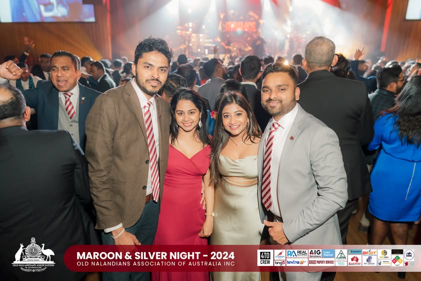 Nalanda Dinner Dance Maroon and Silver Night 2024 Photo
