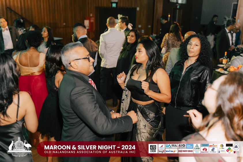 Nalanda Dinner Dance Maroon and Silver Night 2024 Photo