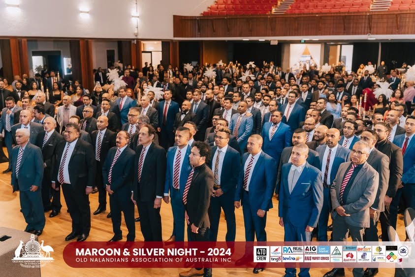 Nalanda Dinner Dance Maroon and Silver Night 2024 Photo