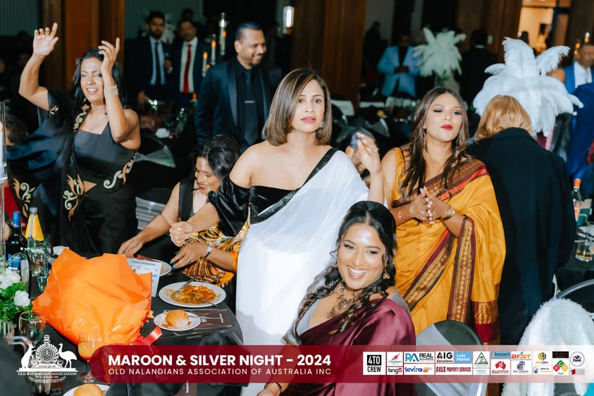 Nalanda Dinner Dance Maroon and Silver Night 2024 Photo