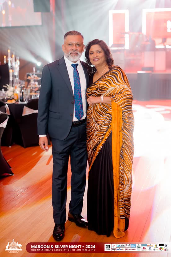 Nalanda Dinner Dance Maroon and Silver Night 2024 Photo