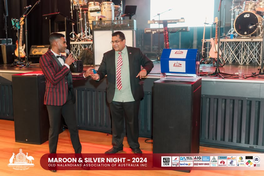 Nalanda Dinner Dance Maroon and Silver Night 2024 Photo