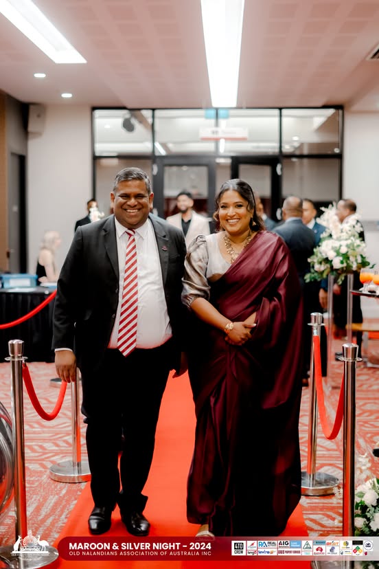 Nalanda Dinner Dance Maroon and Silver Night 2024 Photo