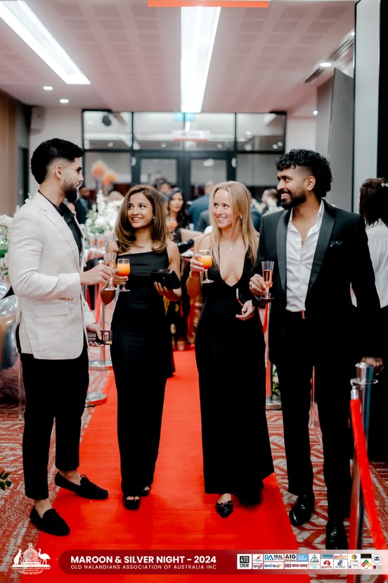 Nalanda Dinner Dance Maroon and Silver Night 2024 Photo