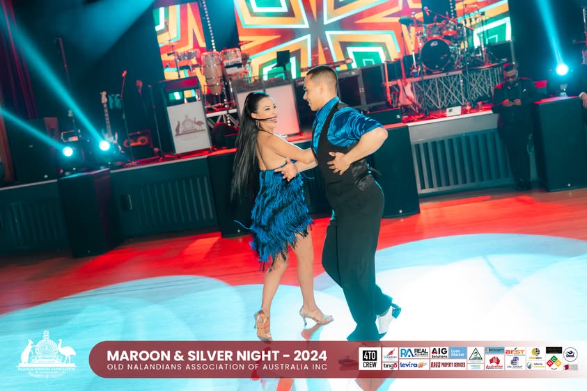 Nalanda Dinner Dance Maroon and Silver Night 2024 Photo