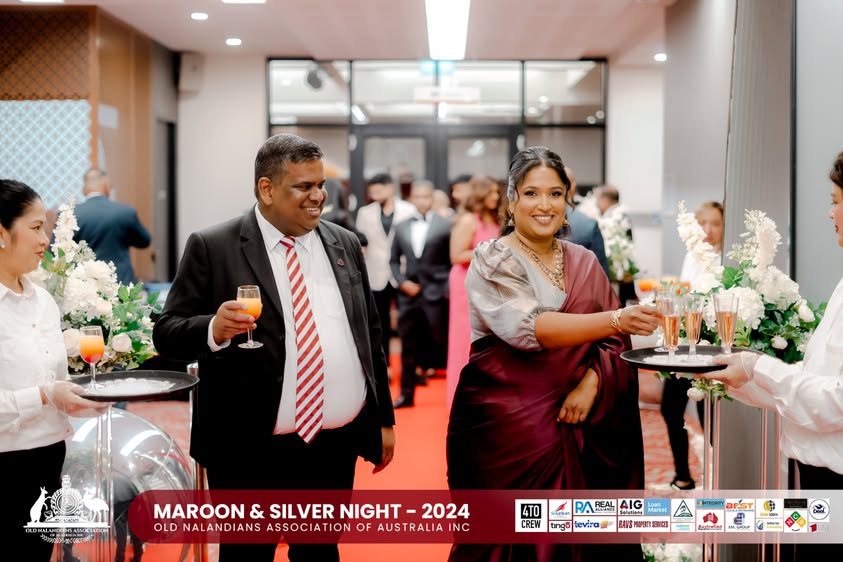 Nalanda Dinner Dance Maroon and Silver Night 2024 Photo