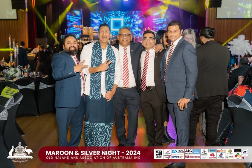 Nalanda Dinner Dance Maroon and Silver Night 2024 Photo