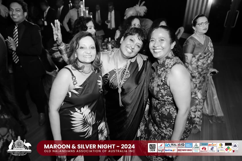 Nalanda Dinner Dance Maroon and Silver Night 2024 Photo