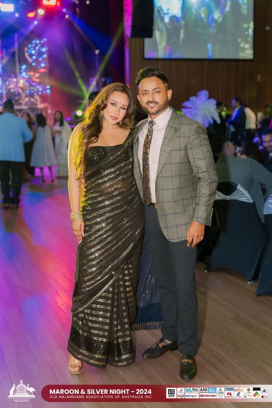 Nalanda Dinner Dance Maroon and Silver Night 2024 Photo