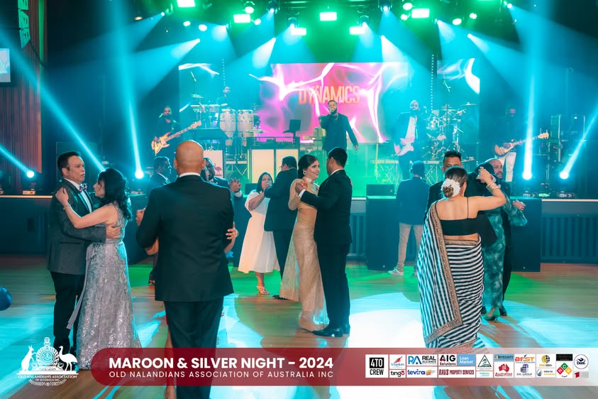 Nalanda Dinner Dance Maroon and Silver Night 2024 Photo