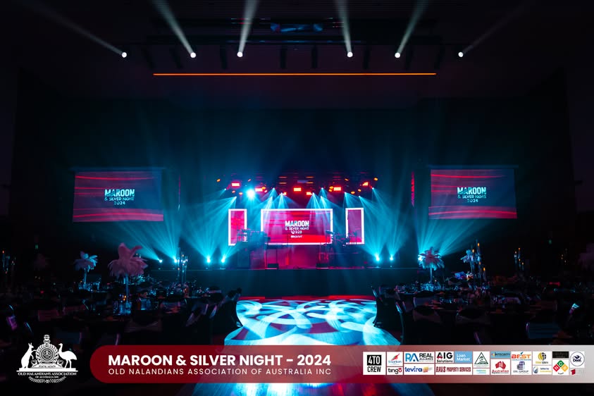 Nalanda Dinner Dance Maroon and Silver Night 2024 Photo