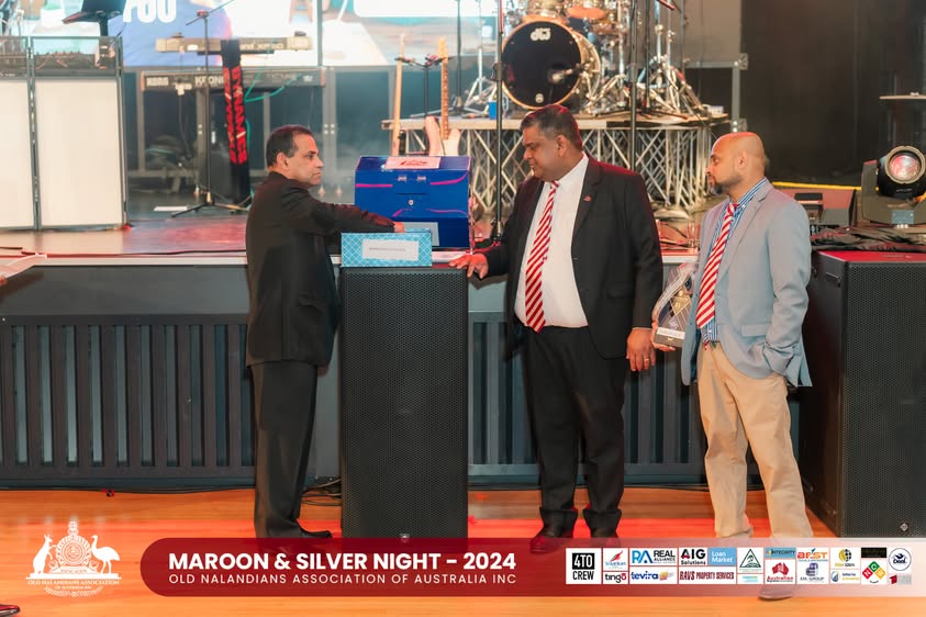 Nalanda Dinner Dance Maroon and Silver Night 2024 Photo