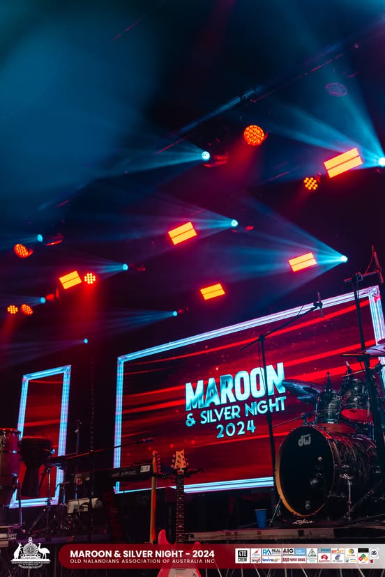 Nalanda Dinner Dance Maroon and Silver Night 2024 Photo