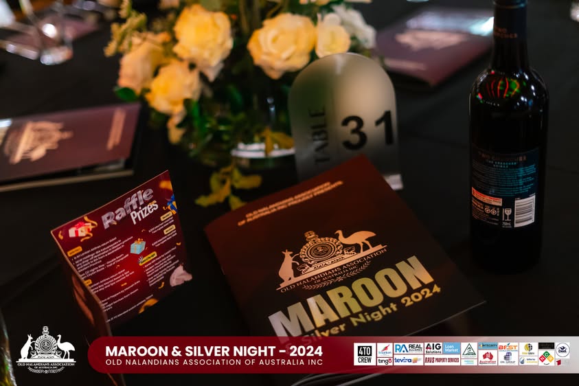 Nalanda Dinner Dance Maroon and Silver Night 2024 Photo