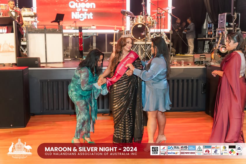 Nalanda Dinner Dance Maroon and Silver Night 2024 Photo