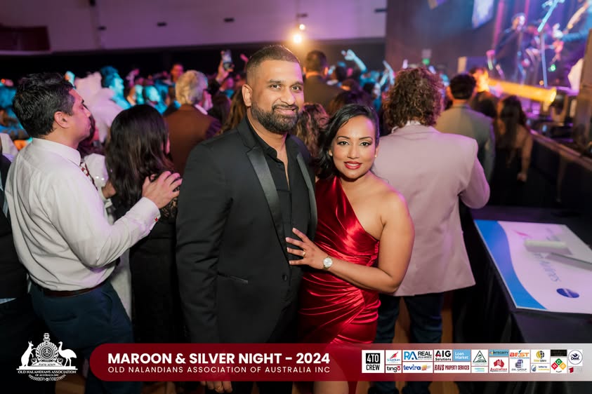 Nalanda Dinner Dance Maroon and Silver Night 2024 Photo