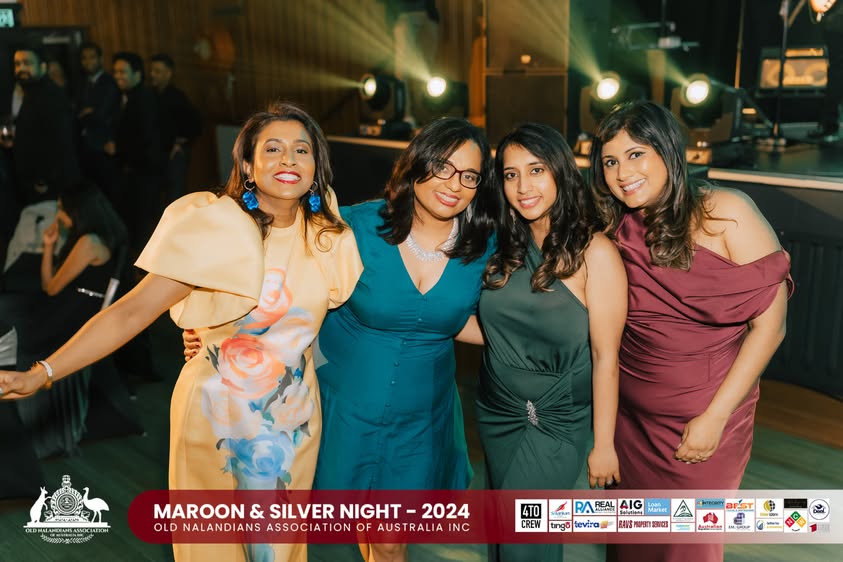 Nalanda Dinner Dance Maroon and Silver Night 2024 Photo