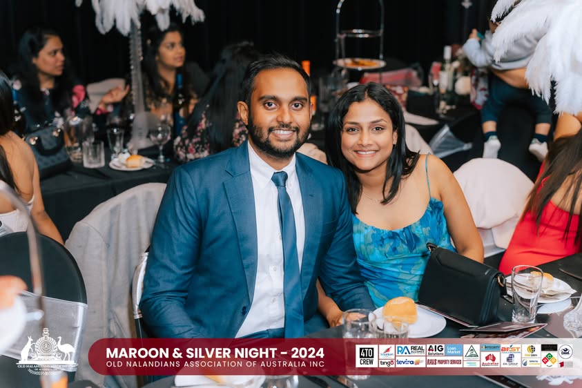 Nalanda Dinner Dance Maroon and Silver Night 2024 Photo