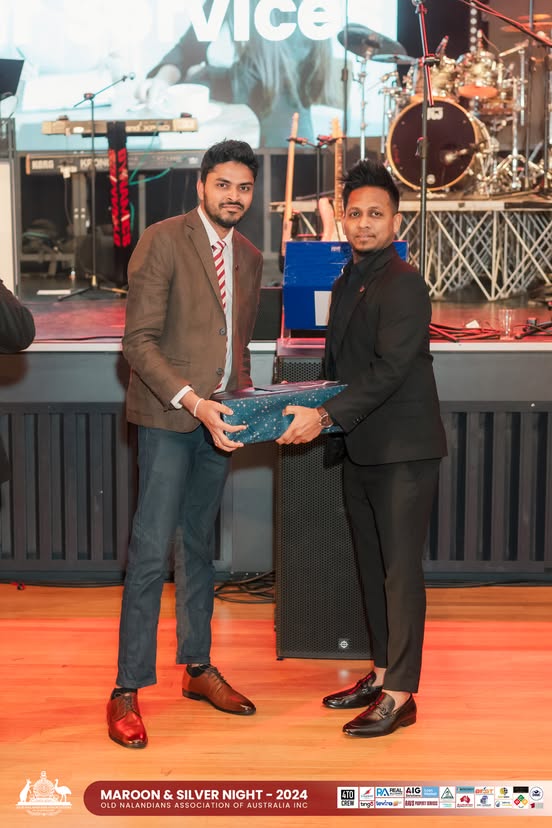 Nalanda Dinner Dance Maroon and Silver Night 2024 Photo