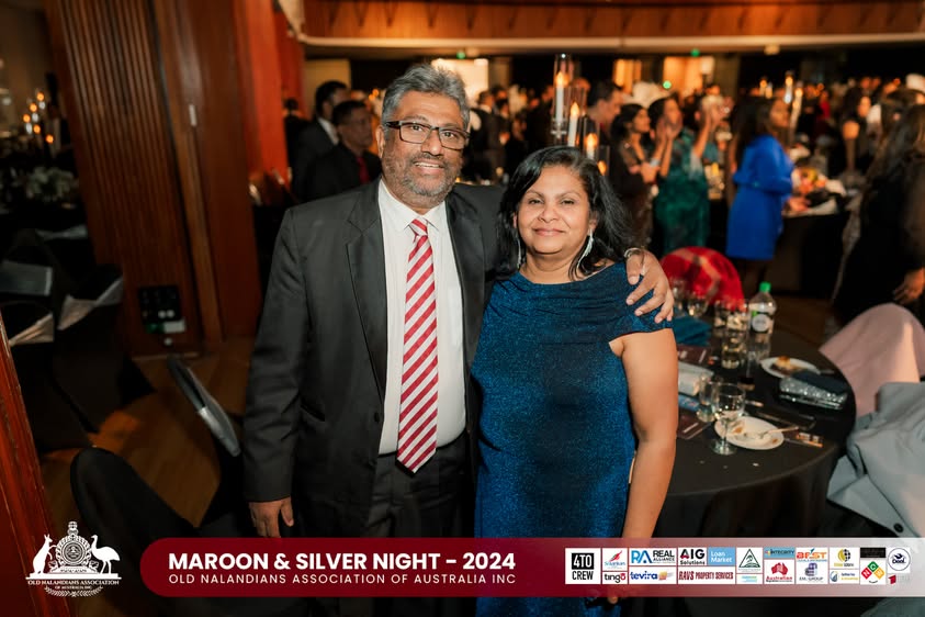 Nalanda Dinner Dance Maroon and Silver Night 2024 Photo