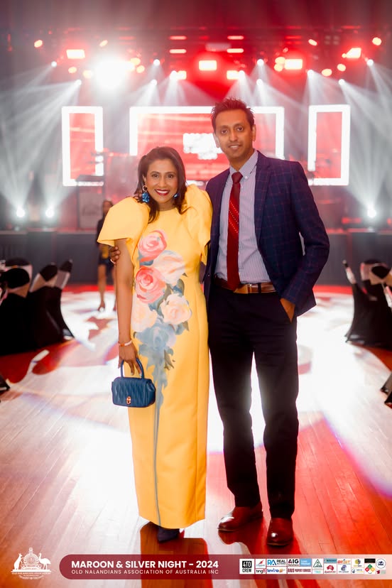 Nalanda Dinner Dance Maroon and Silver Night 2024 Photo