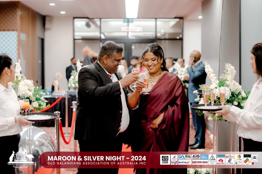 Nalanda Dinner Dance Maroon and Silver Night 2024 Photo