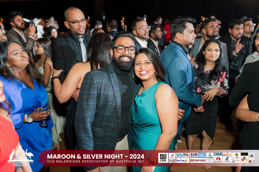 Nalanda Dinner Dance Maroon and Silver Night 2024 Photo