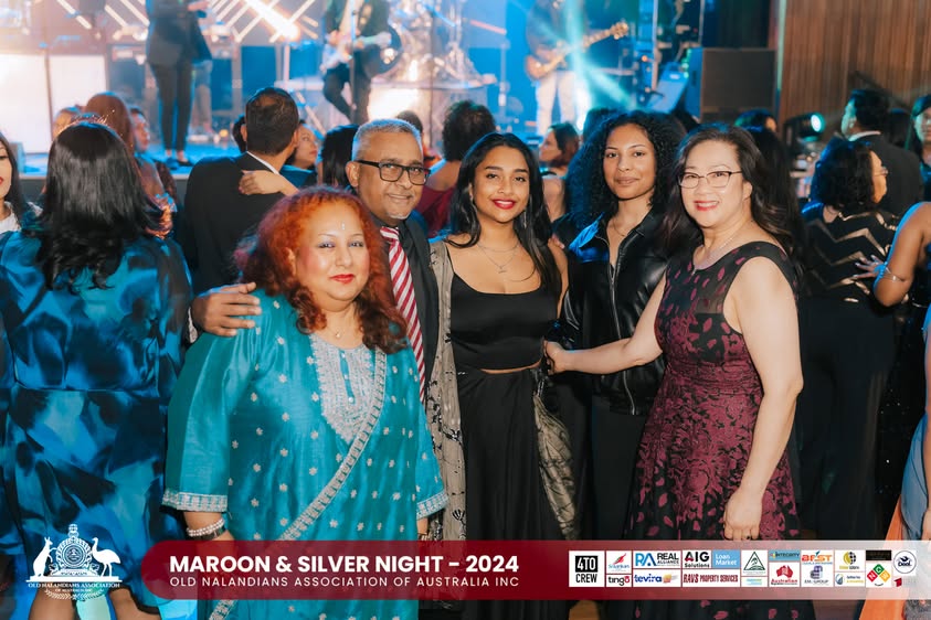 Nalanda Dinner Dance Maroon and Silver Night 2024 Photo