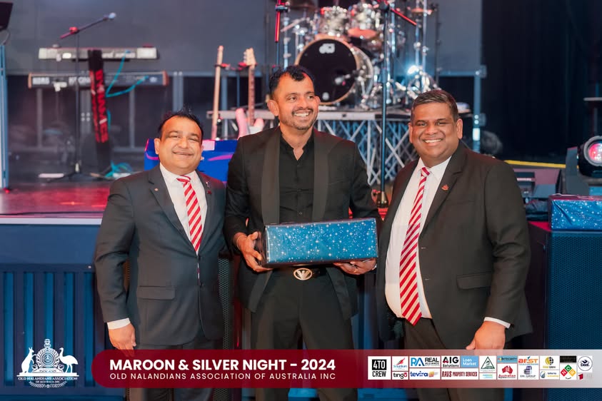Nalanda Dinner Dance Maroon and Silver Night 2024 Photo