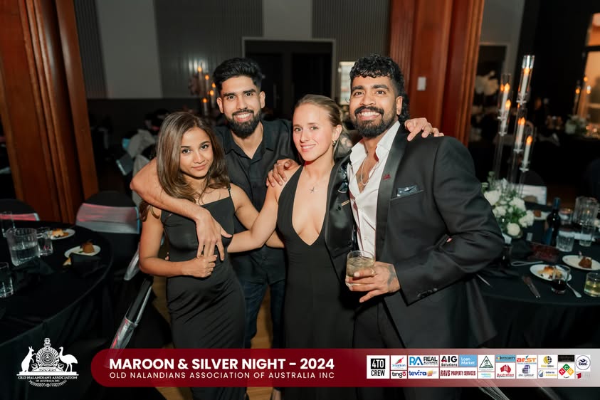 Nalanda Dinner Dance Maroon and Silver Night 2024 Photo