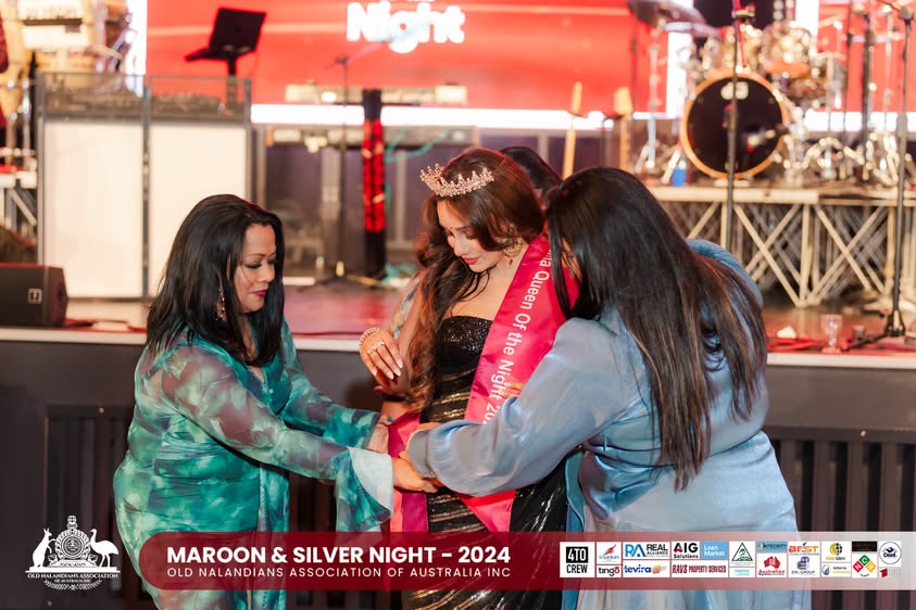 Nalanda Dinner Dance Maroon and Silver Night 2024 Photo