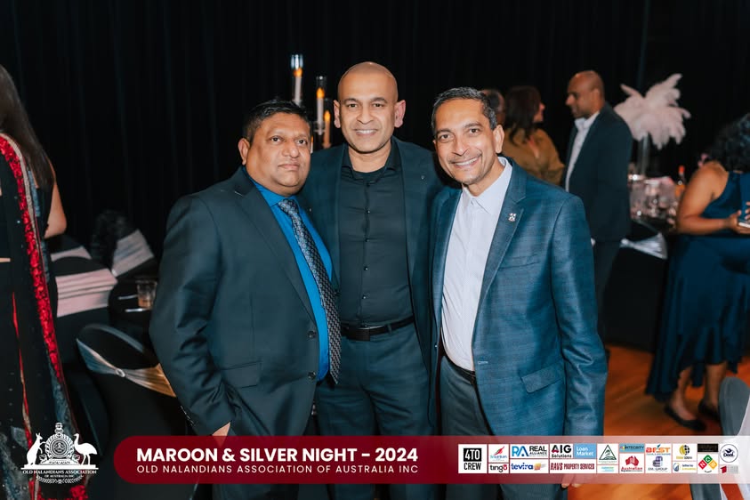 Nalanda Dinner Dance Maroon and Silver Night 2024 Photo