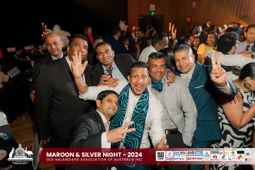 Nalanda Dinner Dance Maroon and Silver Night 2024 Photo
