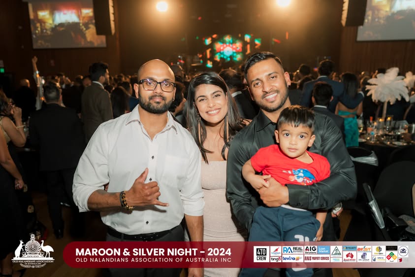Nalanda Dinner Dance Maroon and Silver Night 2024 Photo
