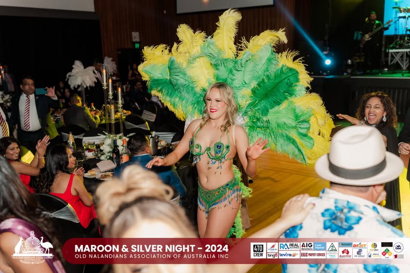 Nalanda Dinner Dance Maroon and Silver Night 2024 Photo