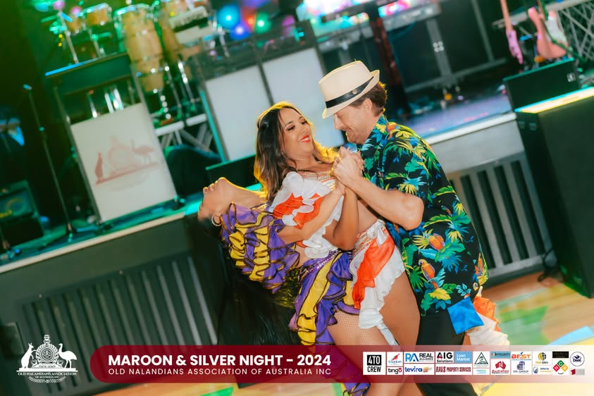 Nalanda Dinner Dance Maroon and Silver Night 2024 Photo