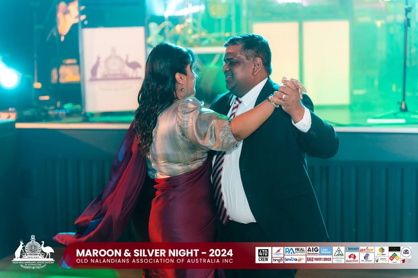 Nalanda Dinner Dance Maroon and Silver Night 2024 Photo