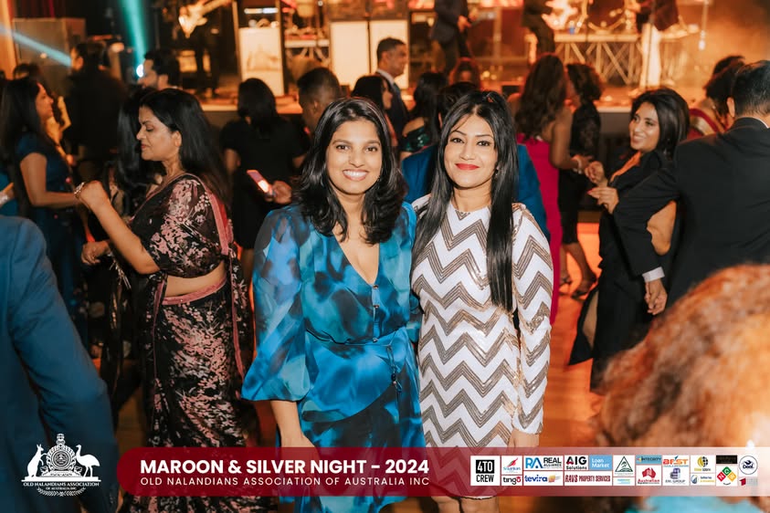 Nalanda Dinner Dance Maroon and Silver Night 2024 Photo