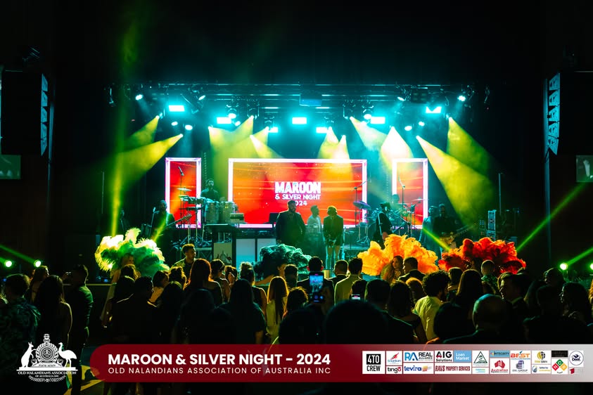 Nalanda Dinner Dance Maroon and Silver Night 2024 Photo